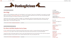 Desktop Screenshot of donkeylicious.com